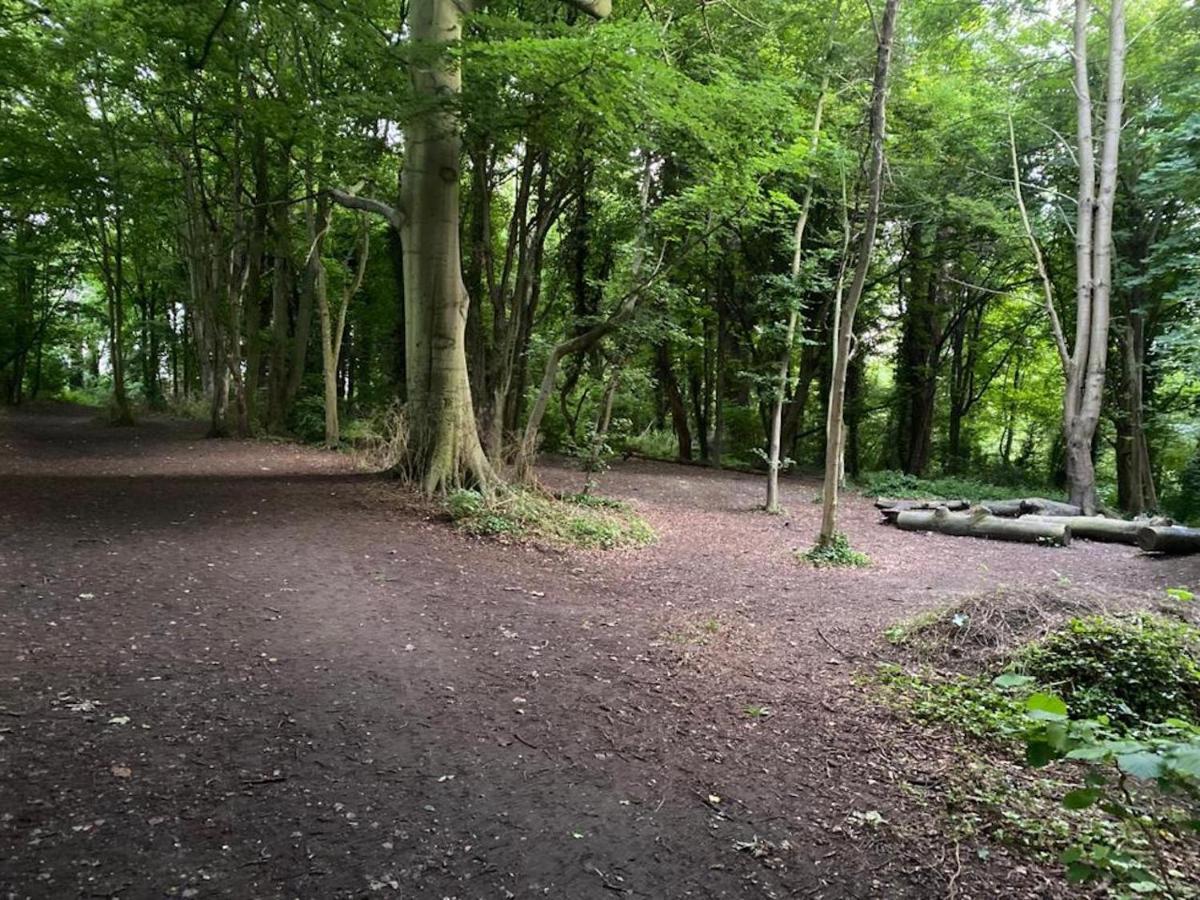 קאמברידג' Contemporary Trumpington Apartment With Self Check-In ,Free On-Site Parking, Terrace, Super Fast Wifi & 5 Mins Drive To Papworth & Addenbrookes Hospitals מראה חיצוני תמונה
